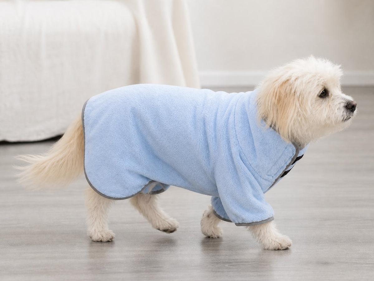 A drying layer that moves with your dog