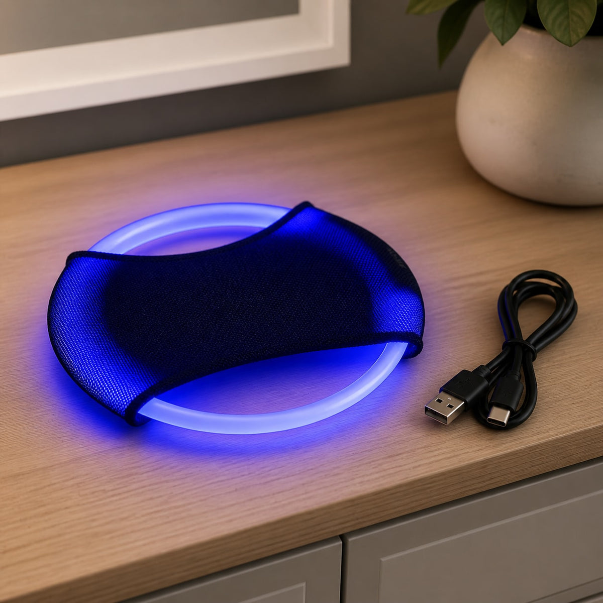 USB-powered for repeat sessions