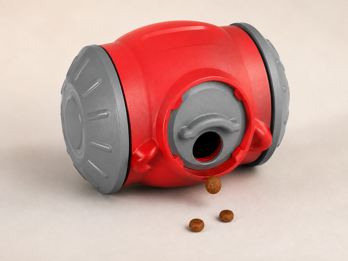 Food arrives a little at a time