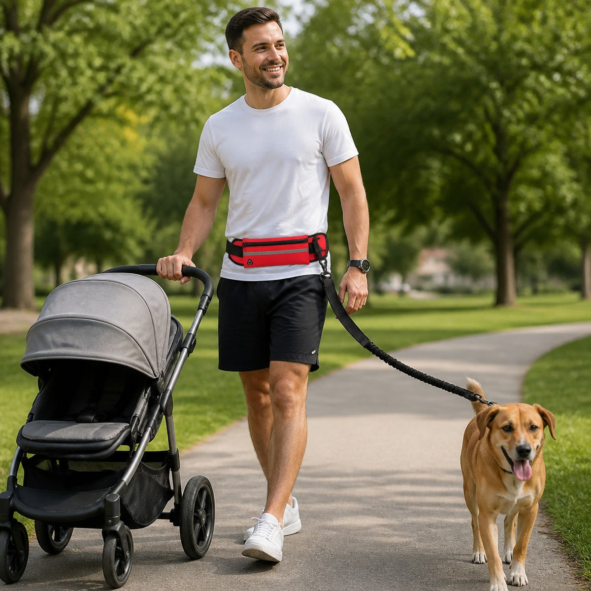 A walking connection that follows the rhythm of your stride.