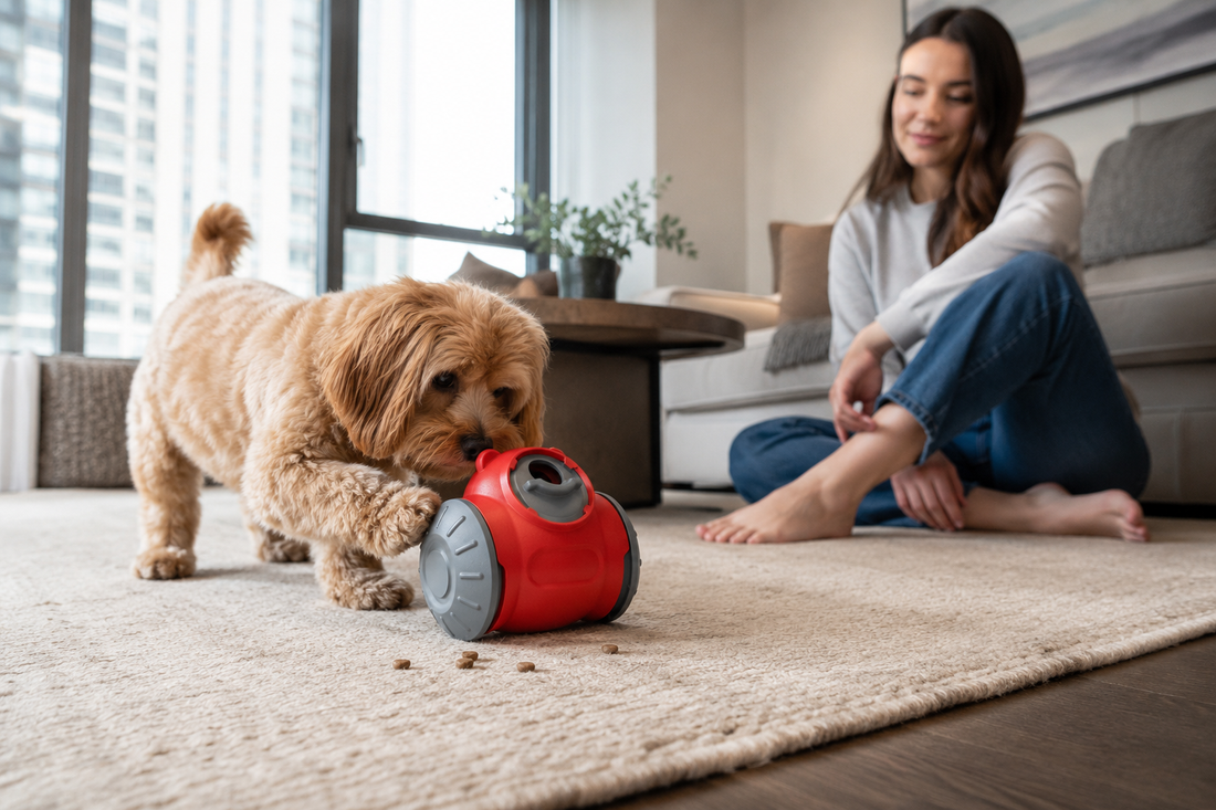 How to Introduce a Treat-Dispensing Toy Without Frustrating Your Pet