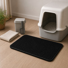 CleanStep Double-Layer Cat Litter Mat ready for daily use at home