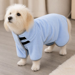 CloudDry Quick-Dry Dog Robe material and construction detail