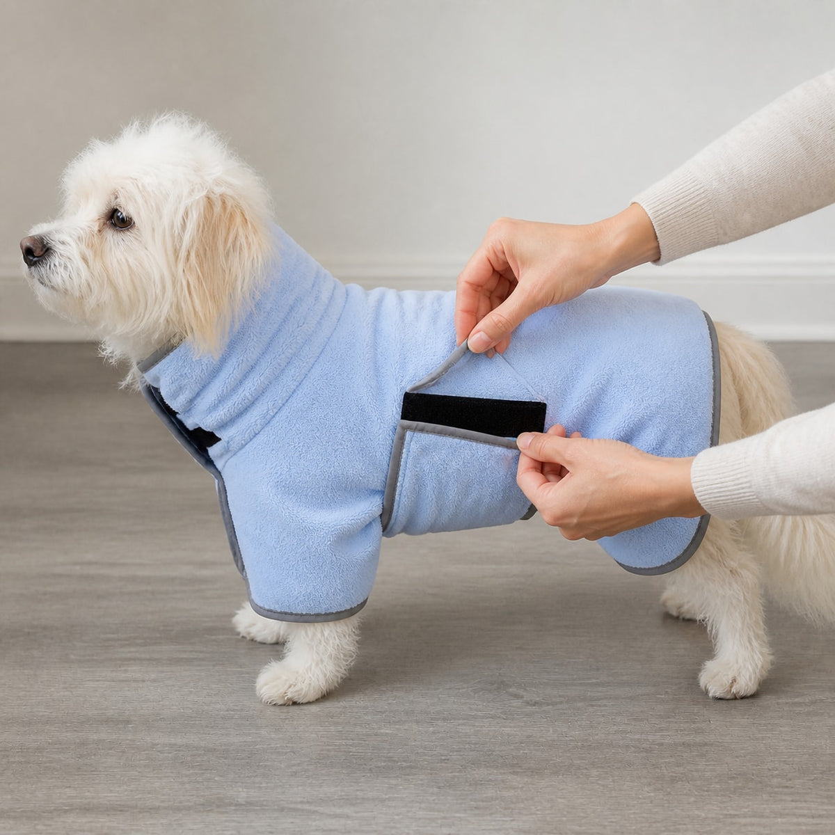 How to use the CloudDry Quick-Dry Dog Robe