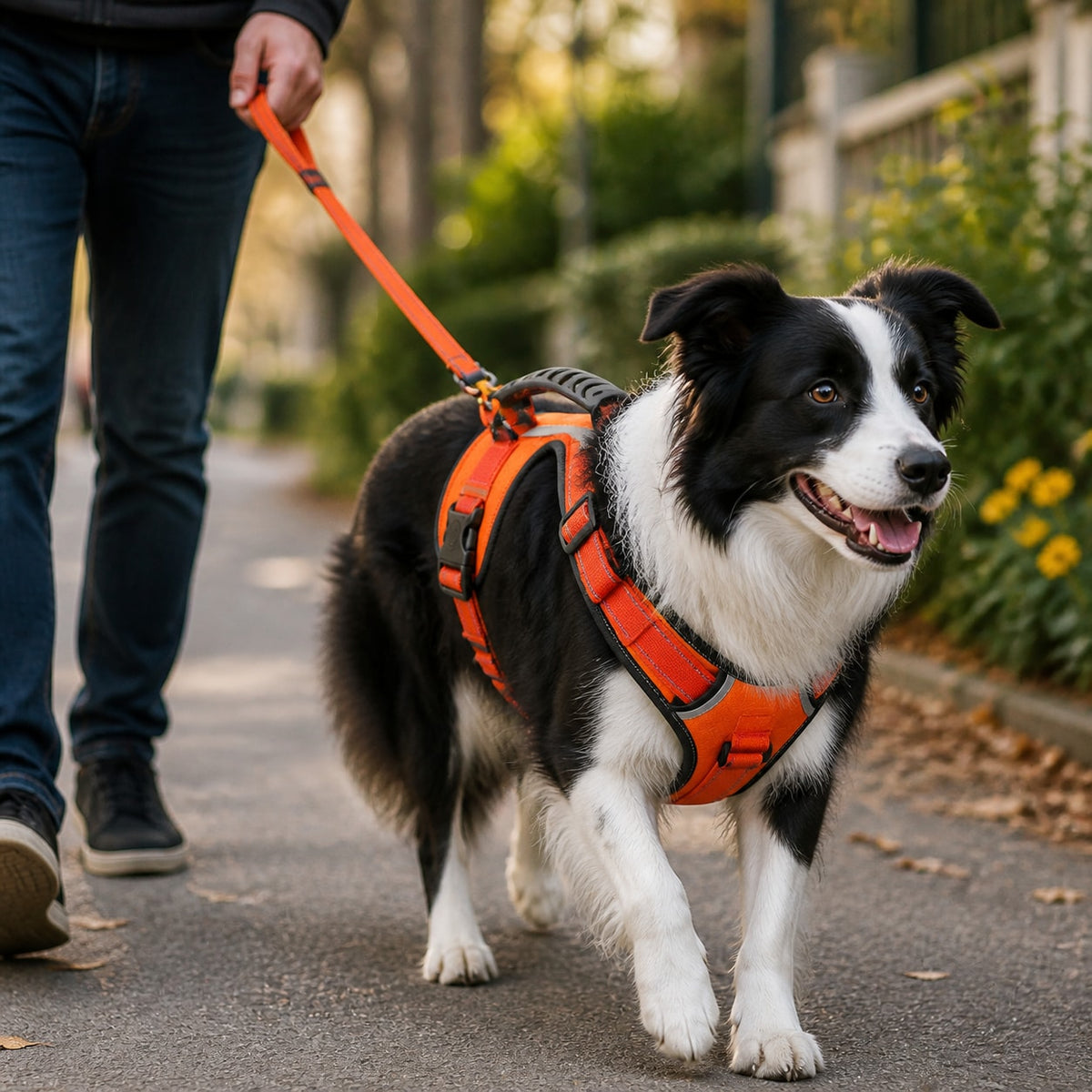 CloudFit Reflective Comfort Harness supporting an easier everyday routine