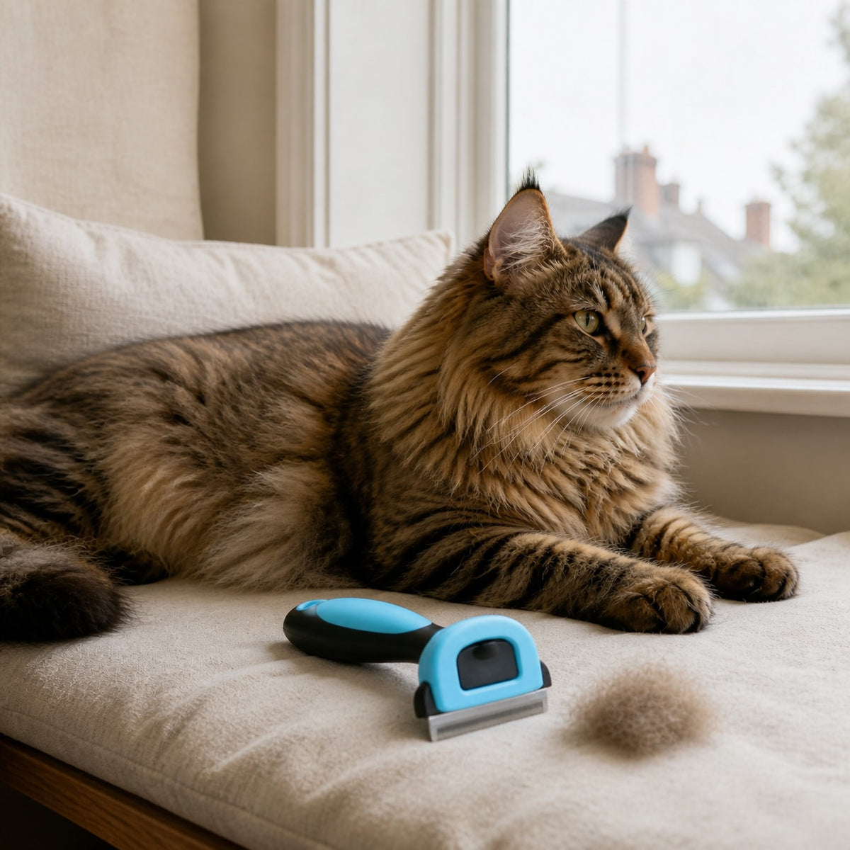 CoatClear Pet Grooming Comb supporting an easier everyday routine