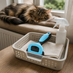 CoatClear Pet Grooming Comb ready for daily use at home