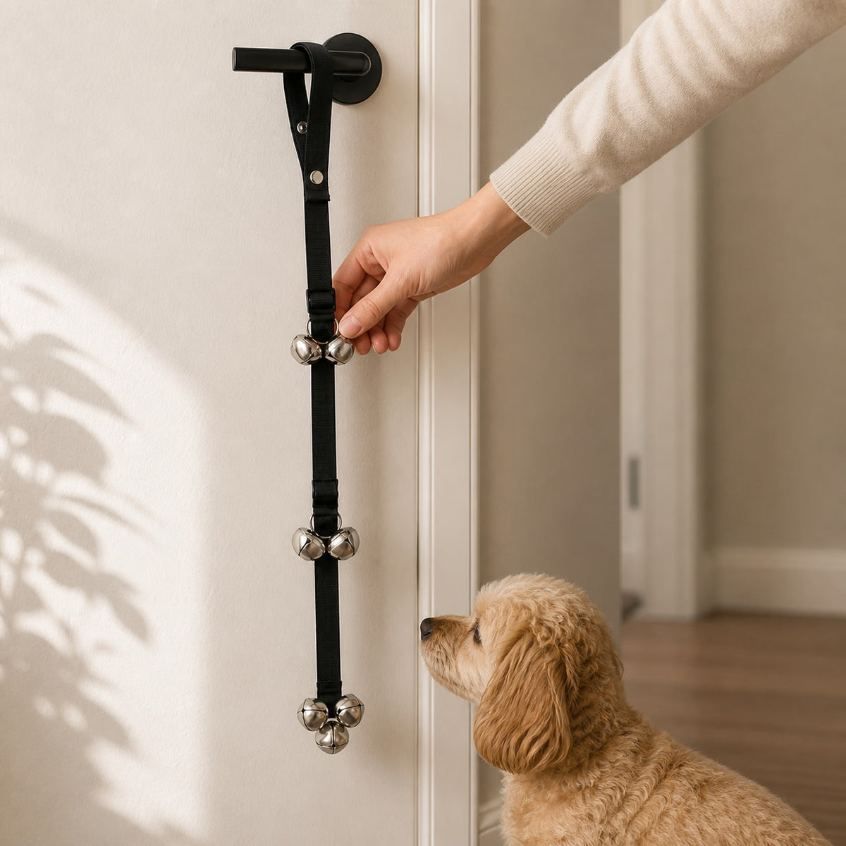 How to use the CueBell Dog Training Doorbell