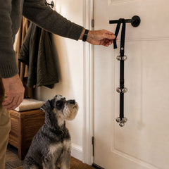CueBell Dog Training Doorbell ready for daily use at home