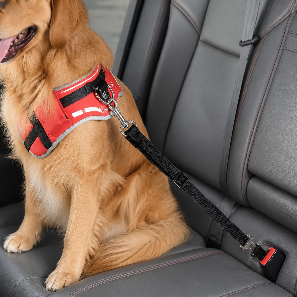 How to use the DriveSafe Adjustable Pet Seat Belt