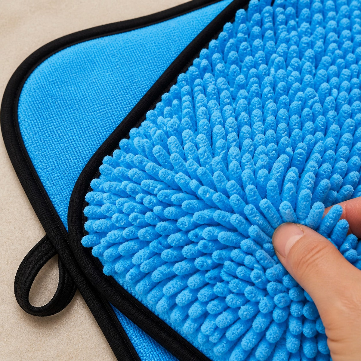 DryNest Super-Absorbent Pet Bathrobe material and construction detail