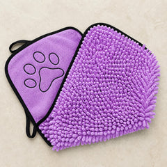 DryNest Super-Absorbent Pet Bathrobe variant Purple