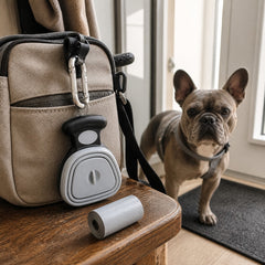FoldClean Travel Pooper Scooper ready for daily use at home