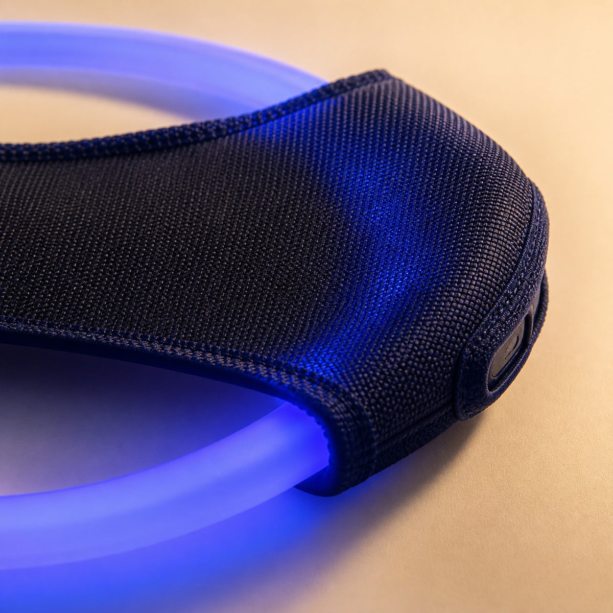 GlowFlight LED Dog Disc material and construction detail