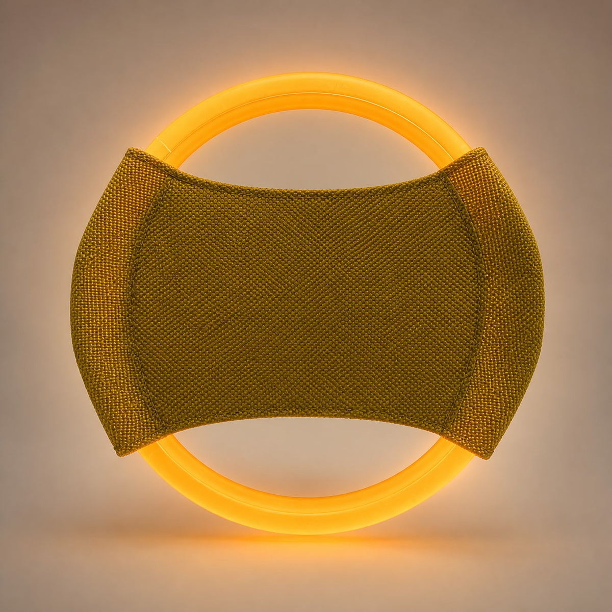 GlowFlight LED Dog Disc variant Yellow Light