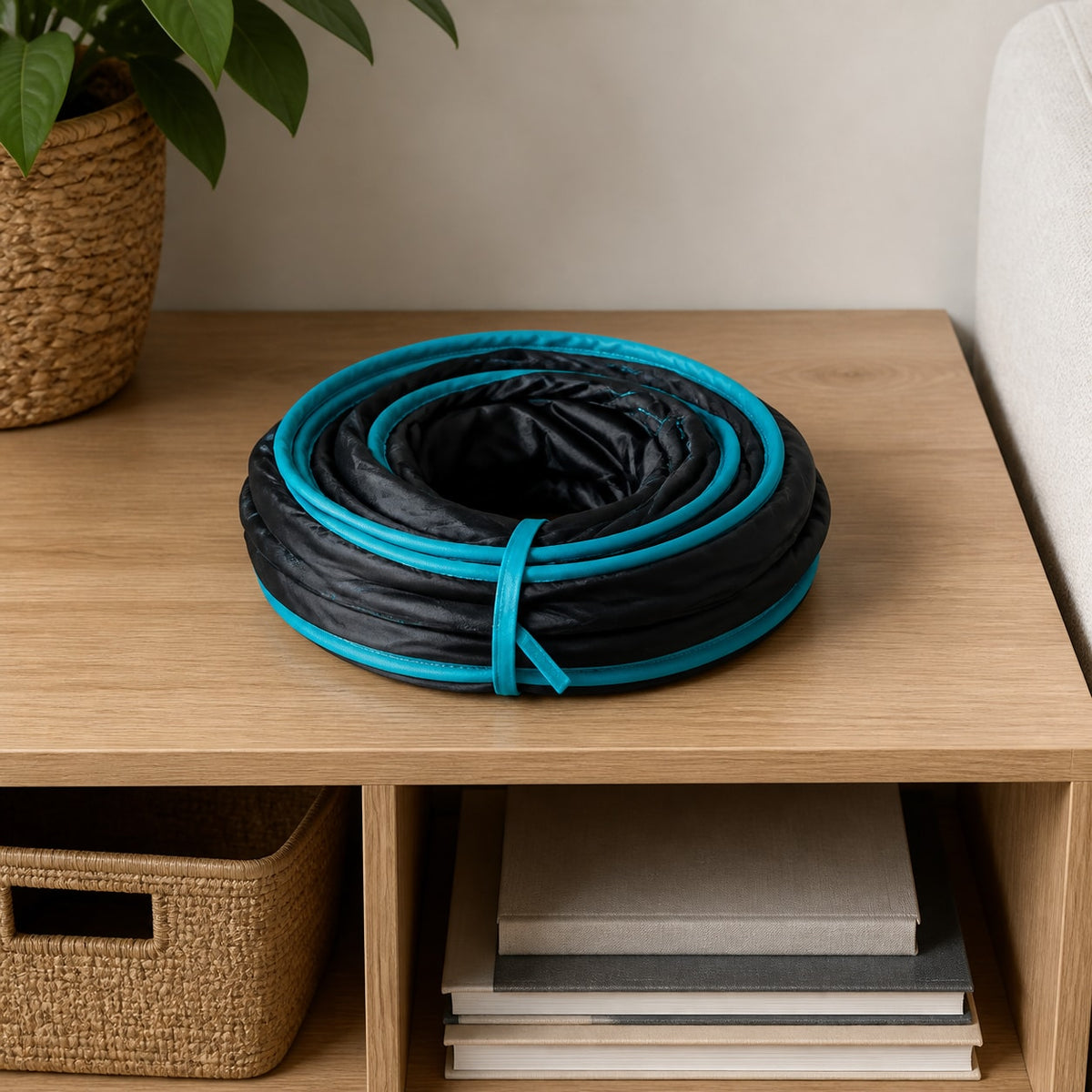Fold it when the room needs space