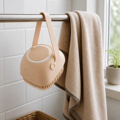 LatherLift Pet Bath Massage Glove ready for daily use at home