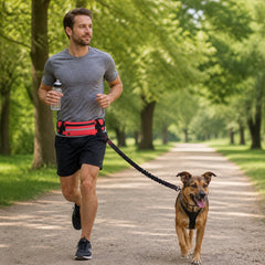 RunFree Hands-Free Bungee Leash supporting an easier everyday routine
