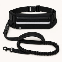 RunFree Hands-Free Bungee Leash variant Black