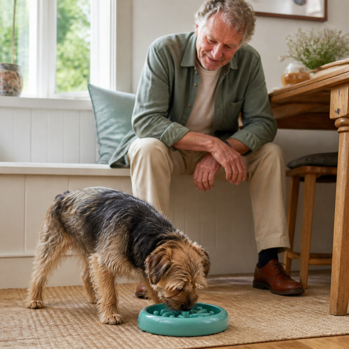 Spread the serving across a more interesting path.