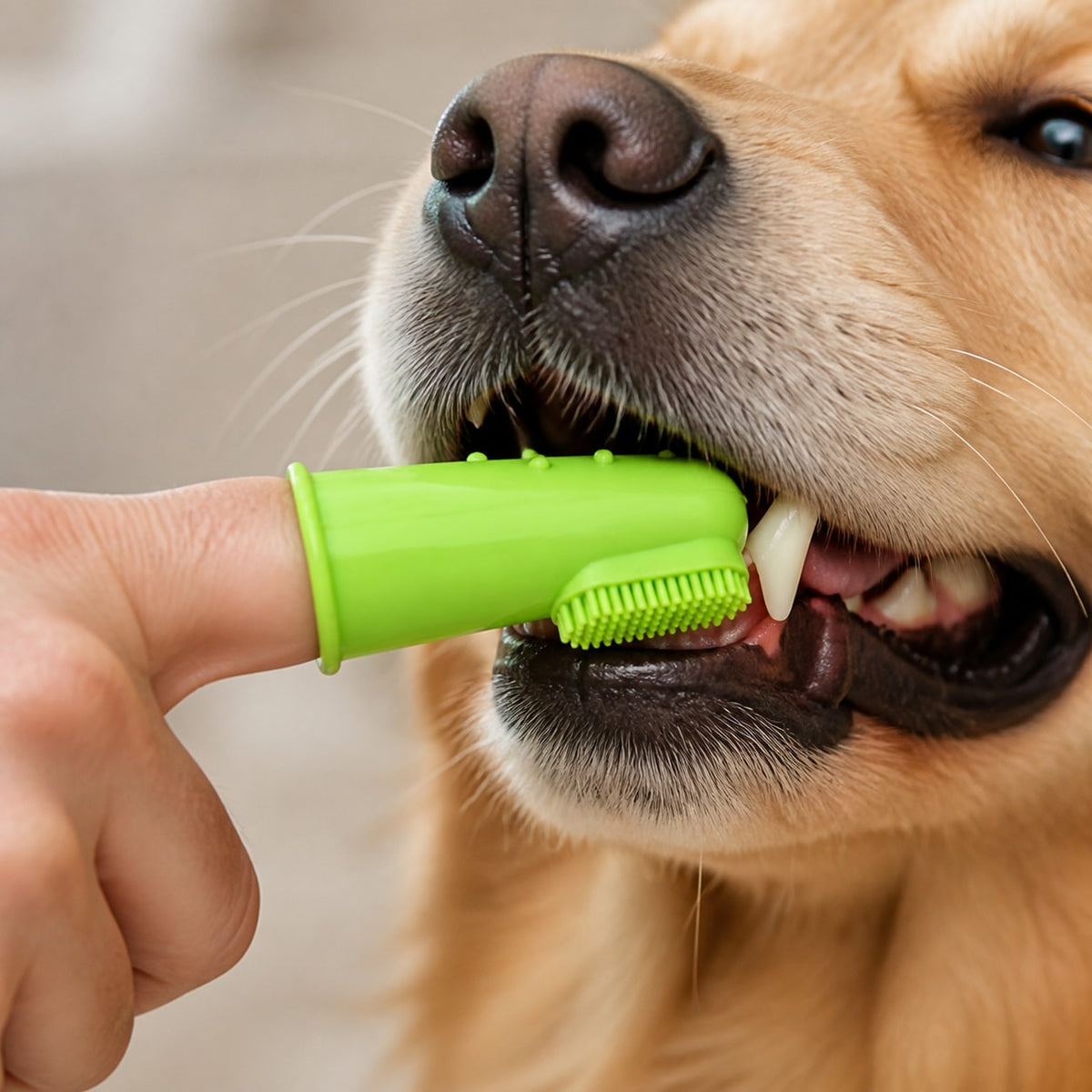 The brush moves with your fingertip