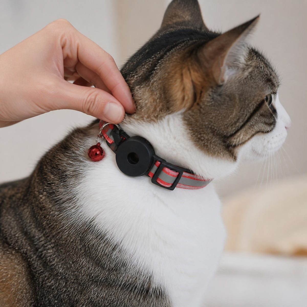 Secure without tightening the neck.