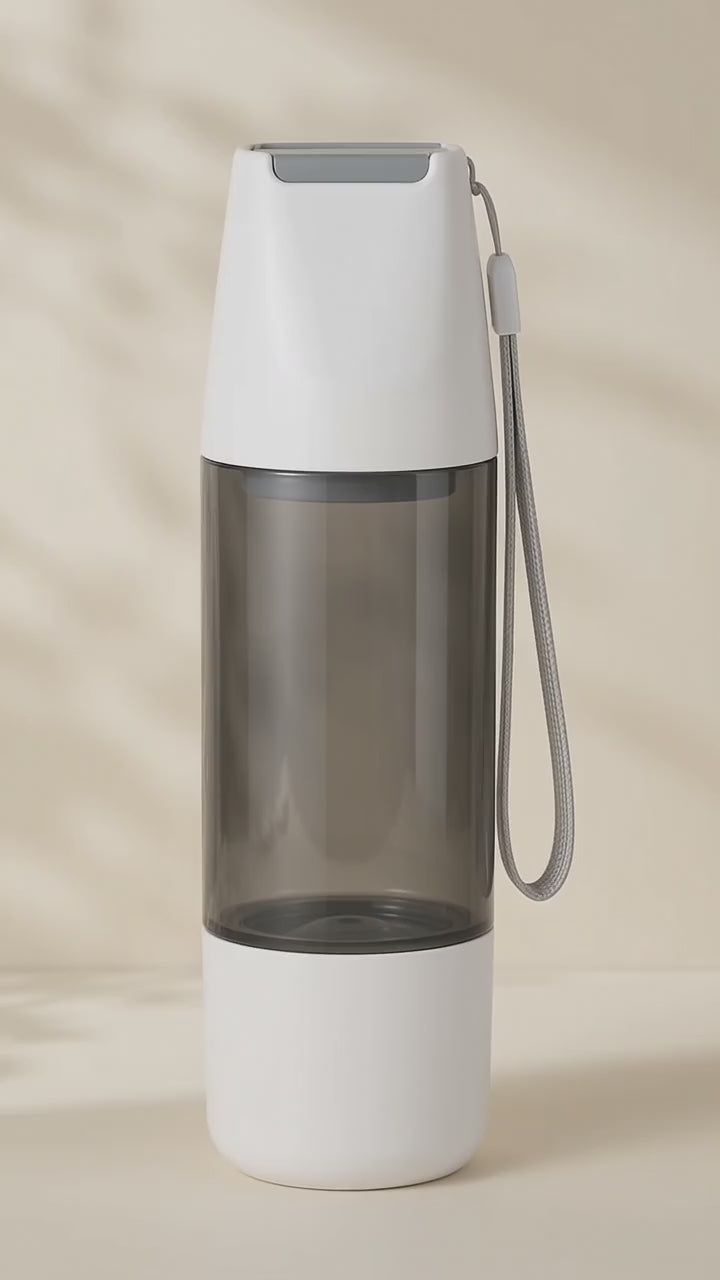 TrailSip Water + Snack Bottle