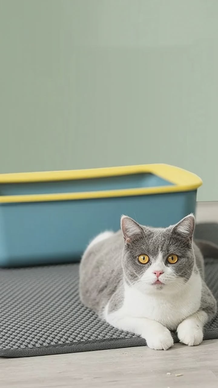 CleanStep Double-Layer Cat Litter Mat