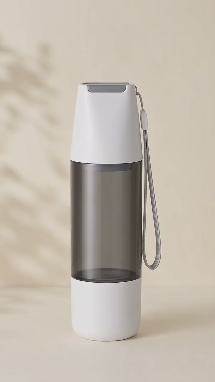 TrailSip Water + Snack Bottle