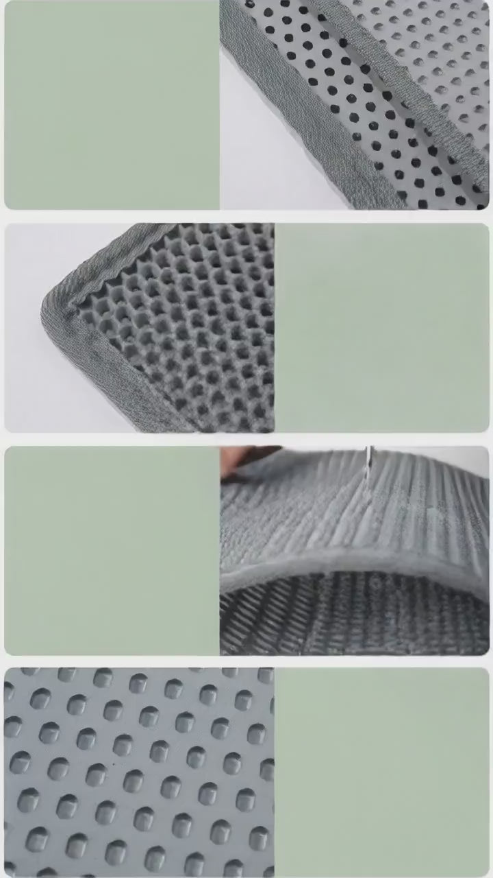 CleanStep Double-Layer Cat Litter Mat