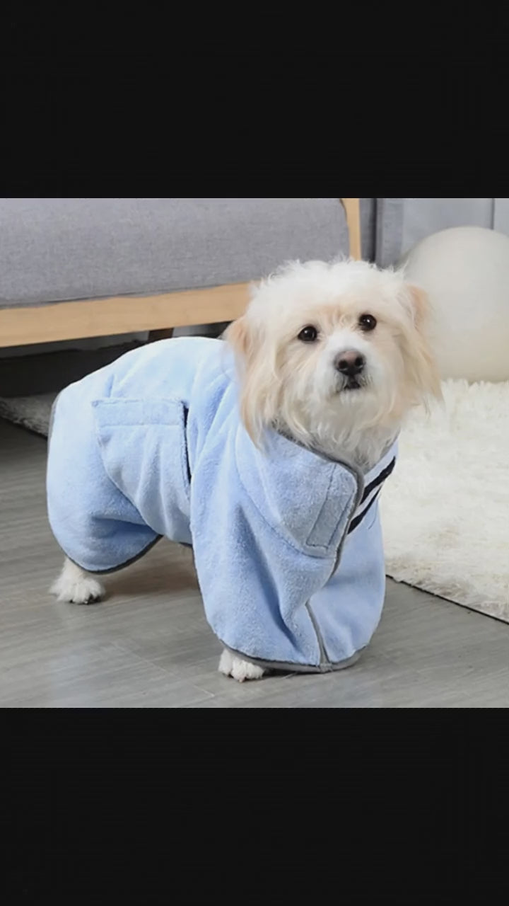CloudDry Quick-Dry Dog Robe